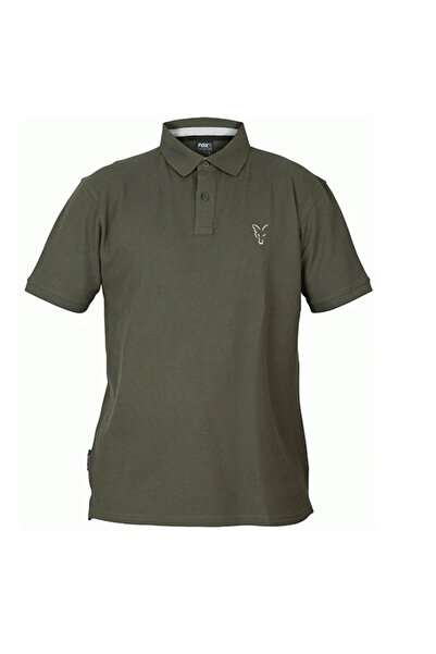 Fox Tricou polo verde și argintiu de colecție