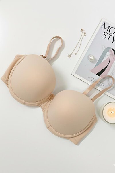 MILANOFOX Padded Supported Removable Strap Underwire Strapless Bra