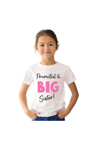 Printoot Customizable Best Big Brother/Sister Ever Kids T-Shirt Sibling Pride Tee