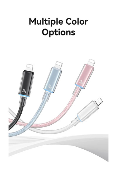 1way 30W Fast Wired Charger for iPhone from Type-C to Lightning