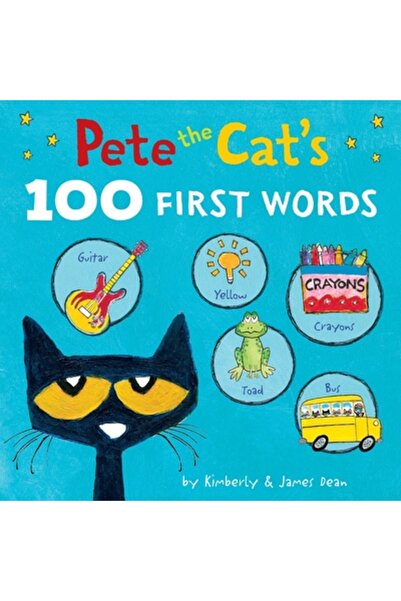 Harper Festival Carte cartonată Cele 100 de prime cuvinte ale lui Pete, pisica
