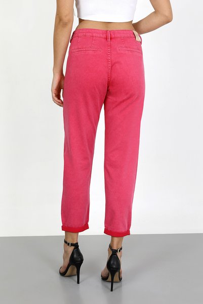 Major Women's Drawstring Knitted Boyfriend Pants