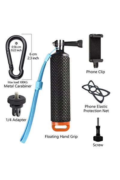 Choice Float Hand Grip Kit Floating Hand Grip Buoyancy Handle for GoPro Hero ...