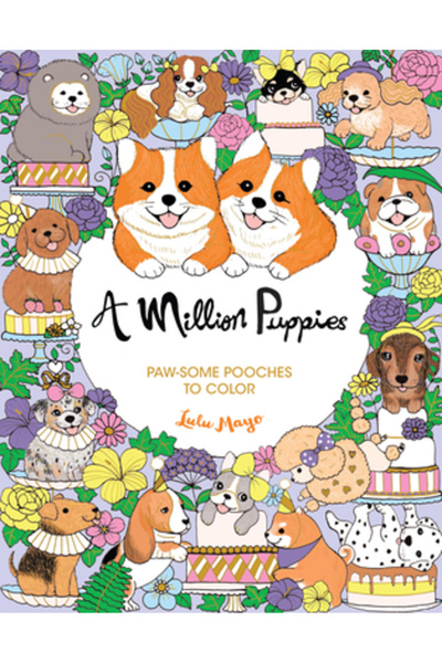 Union Square & Co A Million Puppies: Paw-Some Pooches to Color