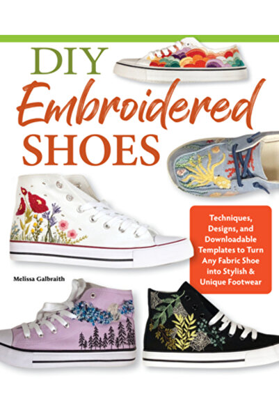 Landauer Pub Llc Pantofi brodați DIY: tehnici, modele și șabloane descărcabil...