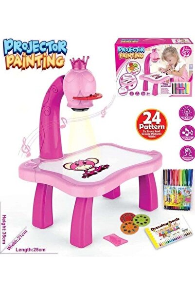 festive Drawing Projector for Kids with light Music, Smart Projection Paintin...