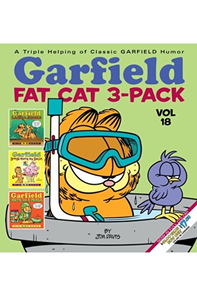 Ballantine Books Garfield Fat Cat Pachet de 3, Volumul 18