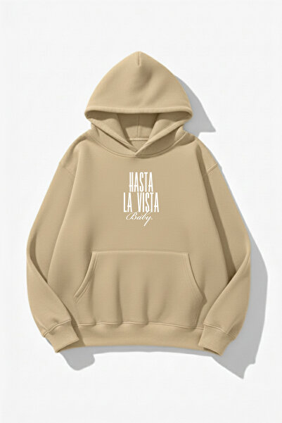 uyguntarz Hanorac unisex cu textura moale Hastala Vista Baby cu imprimeu Desi...