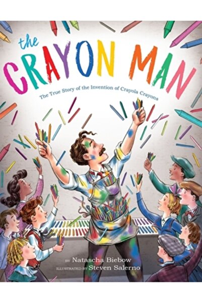 Houghton Mifflin Omul cu creioane colorate: Povestea adevărată a inventării c...