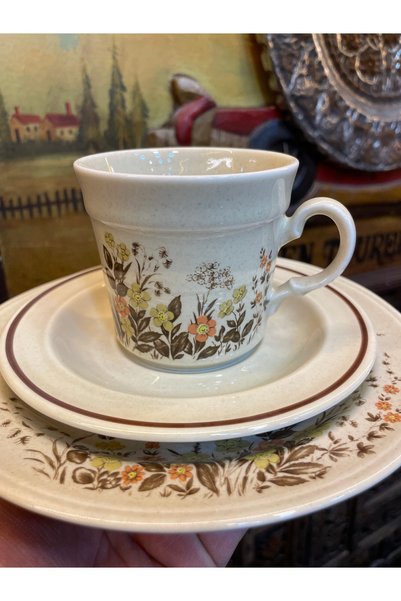 ANTİKA AYAL Antique Porcelain Cup