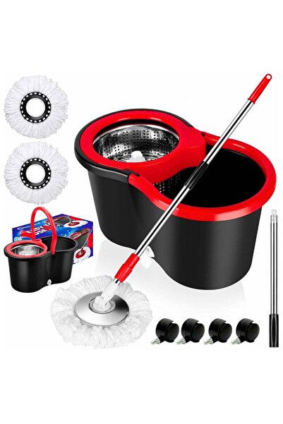 festive Home Essential 360° Spin Mop Bucket Set