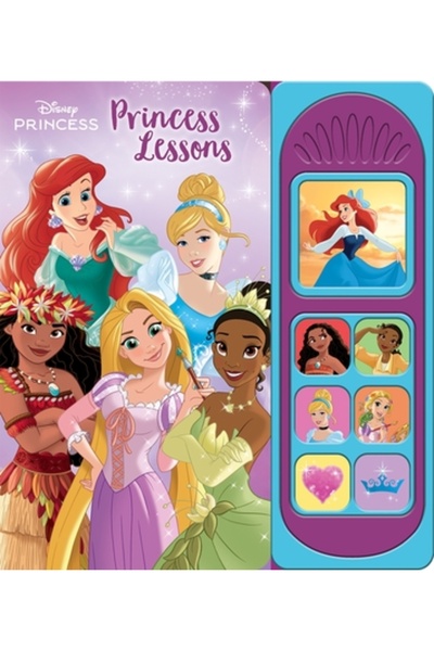 pi kids Disney Princess: Carte cu sunete cu lecții despre prințese