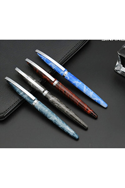 JML1 Fountain Pen Set of 15 with Refillable Ink, 14 cm