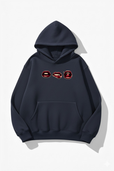 uyguntarz Hanorac unisex cu textura moale, cu cu imprimeu modele, supradimens...