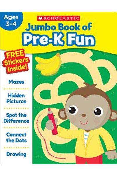 Scholastic Teaching Res Caiet de lucru Jumbo Book of Pre-K Fun