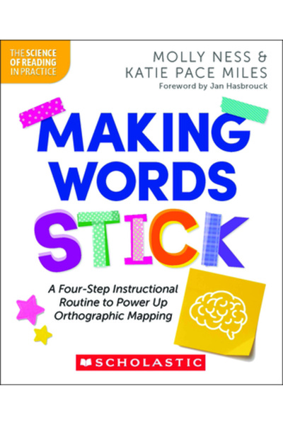 Scholastic Professional Books Făcând cuvintele să se lipească