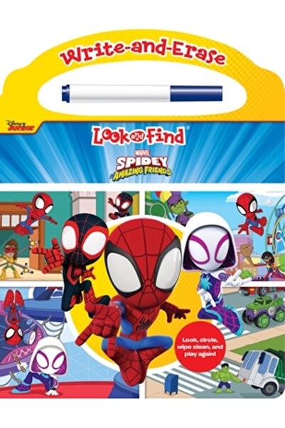 pi kids Disney Junior Marvel Spidey și prietenii săi uimitori: Scrie și șterg...