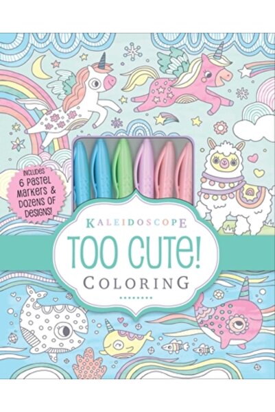 Silver Dolphin Books Caleidoscop: Prea drăguț! De colorat