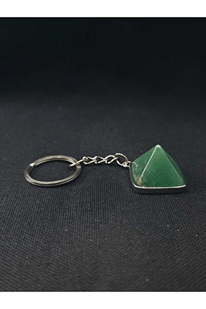 sarıyer silver Jade Natural Stone Pyramid Cut Jade Jade Natural Stone Embroid...