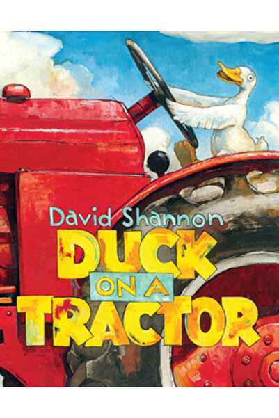 Orchard Books Rață pe un tractor