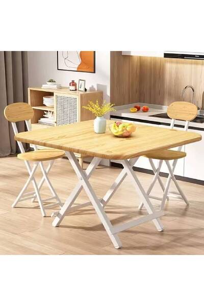 NKX Folding Portable Table for Indoor & Outdoor Use in Kitchen, Living Room
