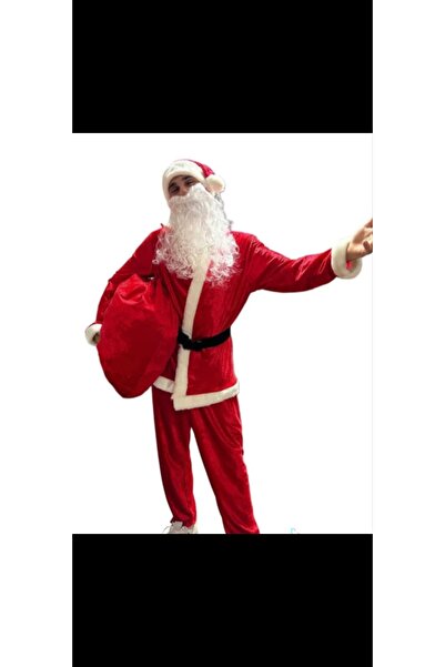 Kadife Noel Baba kostümü
