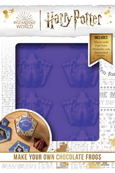 Insight Ed Harry Potter: Creează-ți propriile broaște de ciocolată: Set de matrițe de silicon pentru ciocolată și cutie cadou