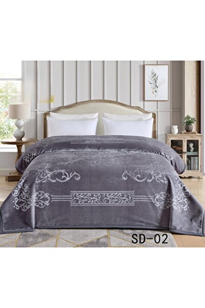 Levore Soft textured embossed blanket, double size, winter, 6 kg, size 200*240cm