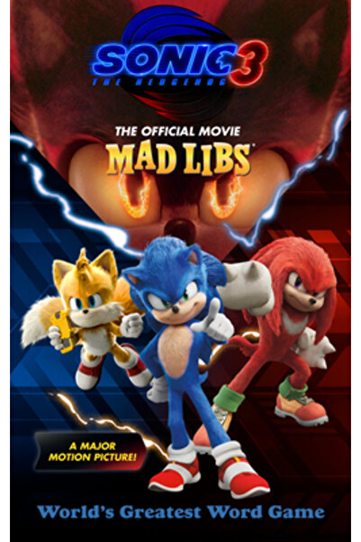 Price Stern Sloan Inc Sonic the Hedgehog 3: Filmul oficial Mad Libs