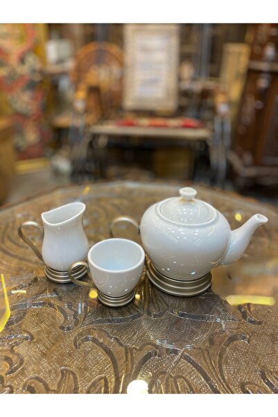 ANTİKA AYAL Antique Porcelain Single Cup Set