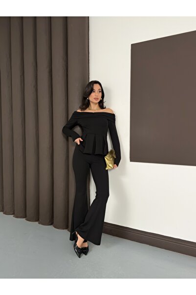 Nazline Berta Suit Women's Two-Piece Suit Madonna Collar 0401