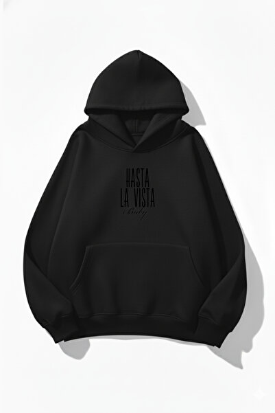 uyguntarz Hanorac unisex cu textura moale Hastala Vista Baby cu imprimeu Desi...