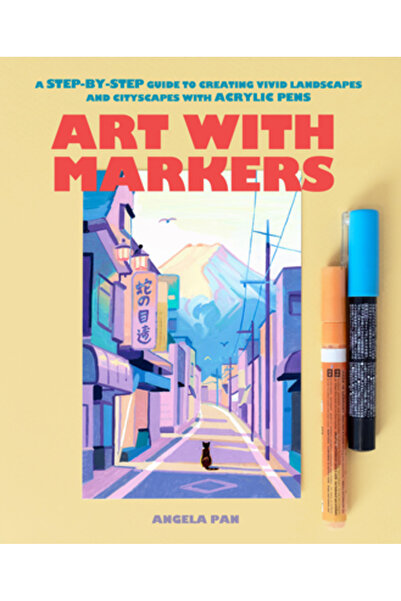 Chronicle Books Artă cu markere: Un ghid pas cu pas pentru crearea de peisaje...