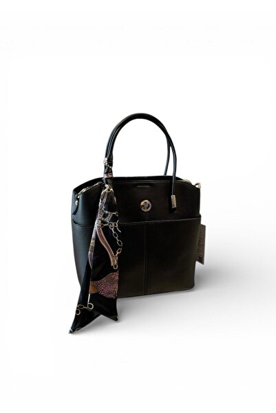 balbagss Women's High-Quality 3-Compartment Stylish Classic Hand and Shoulder Bag with Scarf