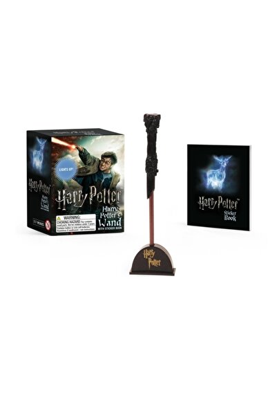 Penguin Group Bagheta vrăjitorului Harry Potter cu carte cu abțibilduri: Se l...