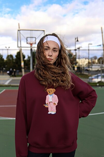 The Champ Clothing Costum pentru femei supradimensionat Swea tricou Pink Suit...