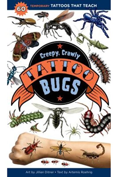 Storey Pub Insecte înfiorătoare și târâtoare cu tatuaje: 60 de tatuaje tempor...