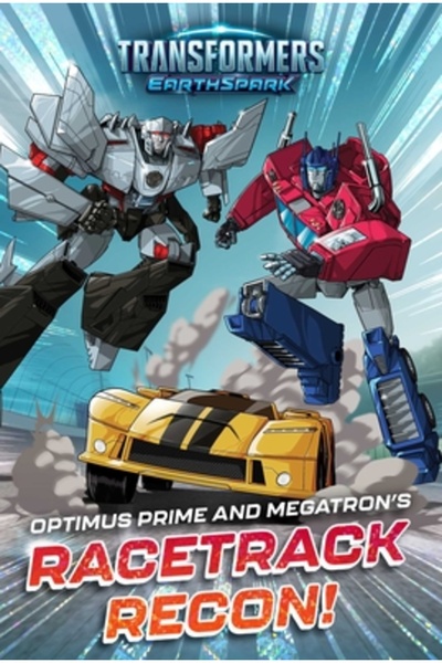 Simon & Schuster Books You Optimus Prime și Megatron pe pista de curse!