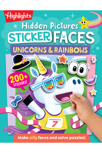 Highlights Pr Autocolante cu fețe ascunse: unicorni și curcubee