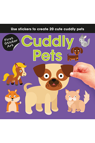 Bes Pub Prima ilustrație cu stickere: Animale drăguțe și pufoase: Folosește stickere pentru a crea 20 de animale drăguțe și pufoase