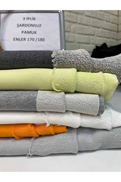 EGE DESIGN 3 İPLİK ŞARDONSUZ PAKET 6 RENK PARÇALAR 1,00 MT TOPLAM 6.00 MT