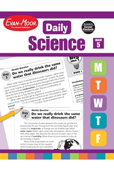 Evan-Moor Educational Publishers Științe zilnice, clasa a 5-a