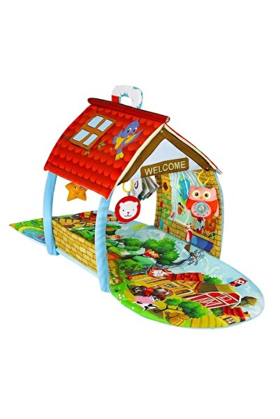 Lionelo Salteluta interactiva Lionelo, Agnes, Cu jucarii, 142x142x45 cm, Mult...