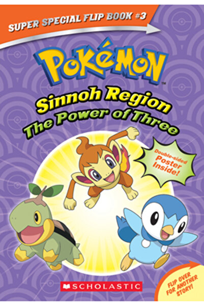 Scholastic Cartea Super Capitol Special Pokemon #3: Sinnoh/Hoenn