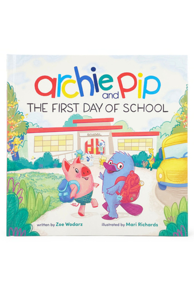 Cottage Door Pr Archie și Pip Prima zi de școală (copertă cartonată)