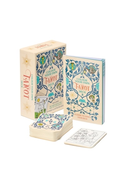 Sirius Entertainment Colorează-ți propria carte de tarot și pachet de cărți: ...