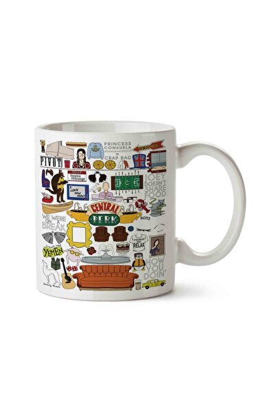 Mio Life كوب بورسلين من فريندز سنترال بيرك