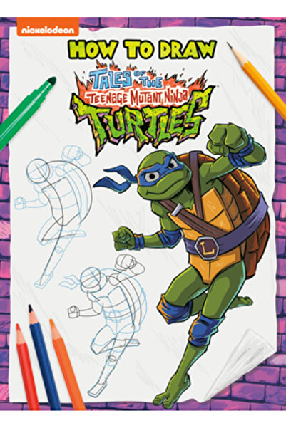 Random House Cum să desenezi Țestoasele Ninja Mutante Adolescente