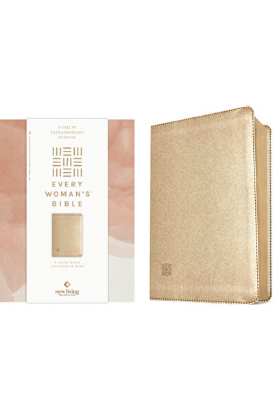 Tyndale House Publ Biblia NLT pentru fiecare femeie (cu aspect de piele, auri...