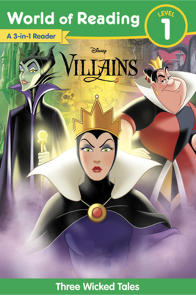 Disney Pr Lumea lecturii: Disney Villains - Joc cu 3 etaje
